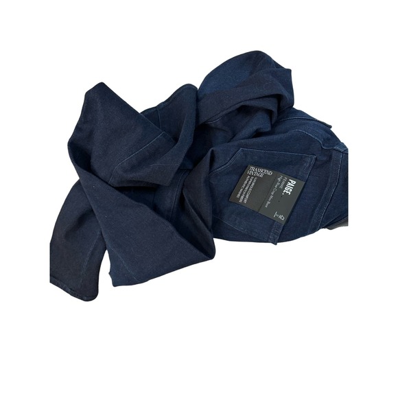 PAIGE FEMME High Rise Coin Pocket Crop Mini Boot Jeans - Picture 9 of 9